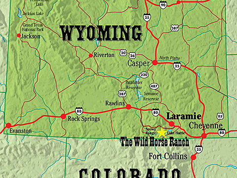 WILD HORSE RANCH WYOMING | BIG WYOMING LAND